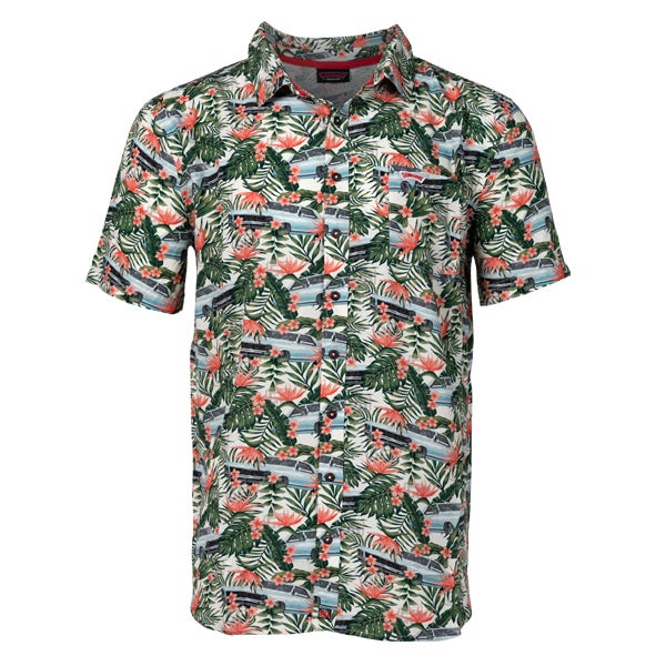 Rayon button down shirt cheap
